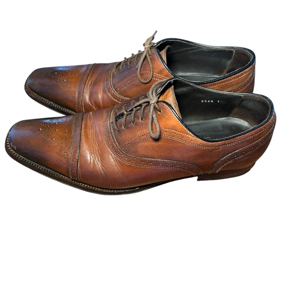 To Boot New York Men’s Brown Leather Oxford Shoes Size 11 - Picture 1 of 10